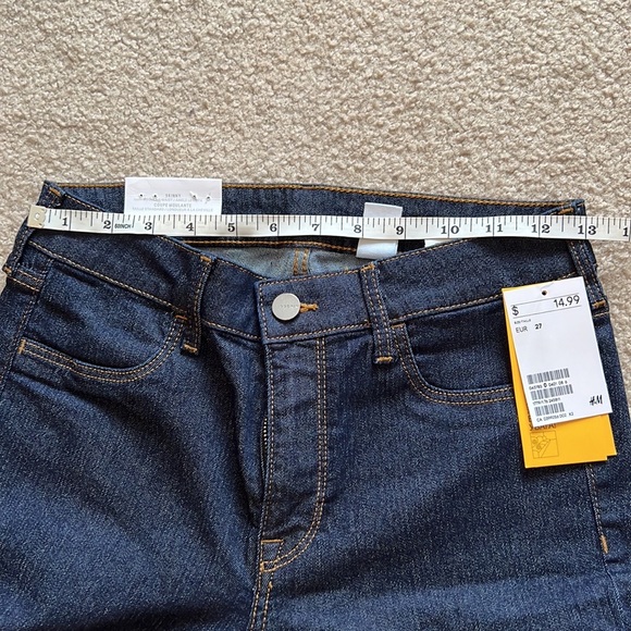 H&M Skinny Jeans- size 27- Brand New with Tag - Picture 3 of 5